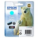 Tinteiro Original Epson T2632 (26XL) Cyan - C13T26324012