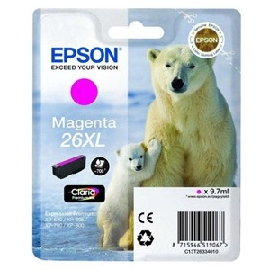 Tinteiro Original Epson T2633 (26XL) Epson - C13T26334012