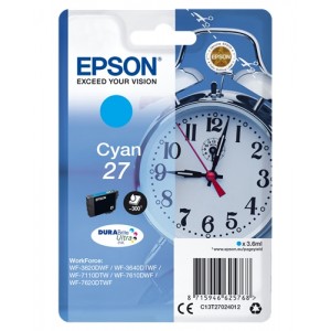 Tinteiro Original Epson T2702 (27) Cyan - C13T27024012