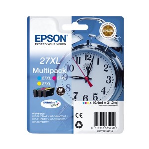 Pack 3 Tinteiros Originais Epson T2715 (27XL) - C13T27154012