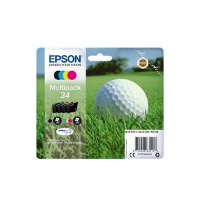 Pack 4 Tinteiros Originais Epson T3466 - C13T34664010