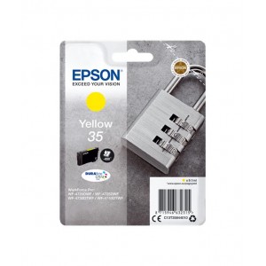 Tinteiro Original Epson T3584 (35) Amarelo- C13T35844010