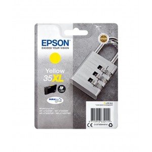 Tinteiro Original Epson T3594 (35XL) Amarelo - C13T35944010