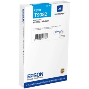 Tinteiro Original Epson T9082 Cyan - C13T908240