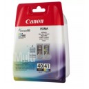 Multipack de Tinteiros a Cores Canon PG-40 Preto + CL-41 - 