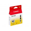 Tinteiro Original Canon CLI42 Amarelo - 6387B001