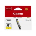 Tinteiro Original Canon CLI581 Amarelo - 2105C001