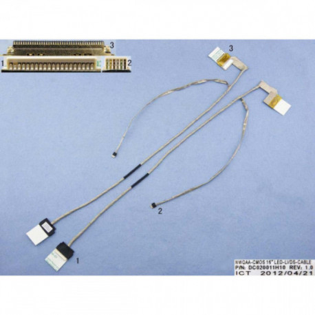 CABO FLEX PARA PORTATIL TOSHIBA SATELLITE L670 L675 DC020011H10
