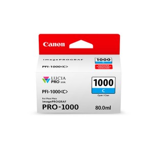 Tinteiro Original Canon PFI1000 Azul - PFI1000C/0547C001