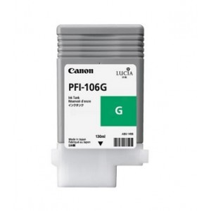 Tinteiro Original Canon PFI106 Verde - PFI106G/6628B001