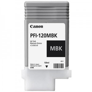 Tinteiro Original Canon PFI120 Preto Mate - 2884C001