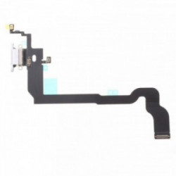 CABO FLEX CONECTOR DOCK DE CARREGAR PARA IPHONE X BRANCO