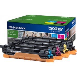 Pack de 4 Toners Originais Brother TN243 - TN243CMYK