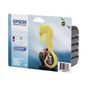 Pack Tinteiros Epson T0487 6 Cores C13T04874020