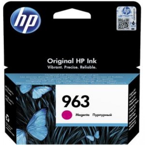 Tinteiro HP 963 Magenta Original 3JA24AE