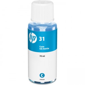 Tinta HP 31 Azul Original 70ml 1VU26AE