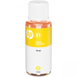 Tinta HP 31 Amarela Original 70ml 1VU28AE