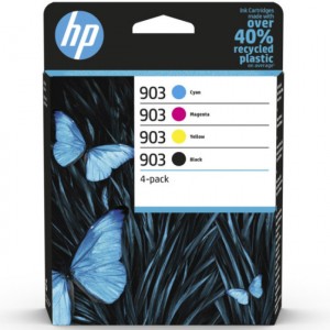 Pack 4 Tinteiros Originais HP 903 Combo 6ZC73AE