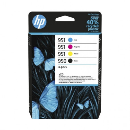Pack 4 Tinteiros Originais HP 950 / 951 Combo 6ZC65AE
