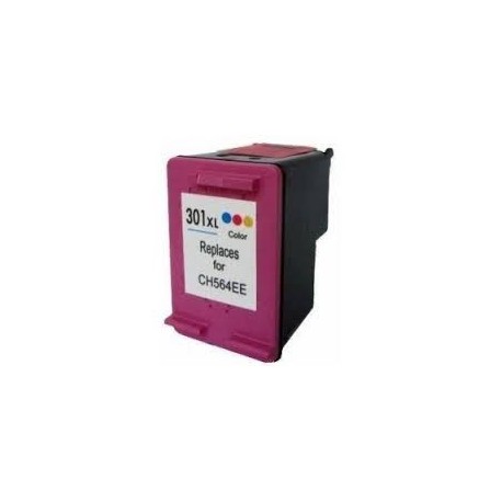 TINT REMAN HP 301XL CORES ( NOVO CHIP )