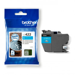 Tinteiro Brother Original LC422 Azul LC422C