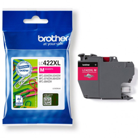 Tinteiro Brother Original LC422 XL Magenta LC422XLM