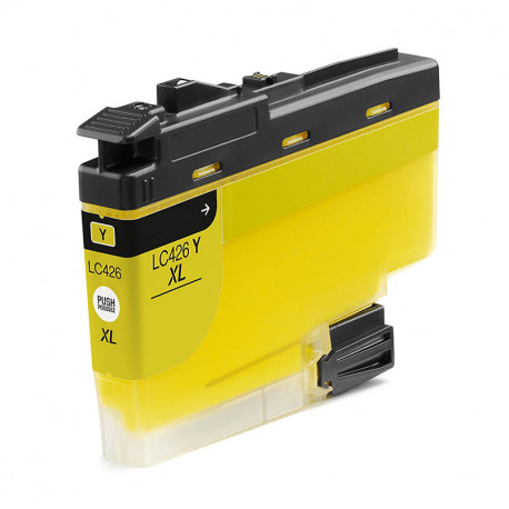 Tinteiro Brother Compatível LC426XL Amarelo Tinta Pigmentada