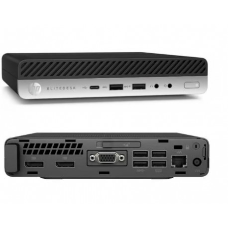 PC HP 600G3 MINI I5-7400 | 8 GB | SSD 256 GB | W11 PRO RECONDICIONADO