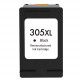 Tinteiro HP 305XL Preto ( 3YM62AE / 3YM61AE ) Reman Mostra nivel de tinta