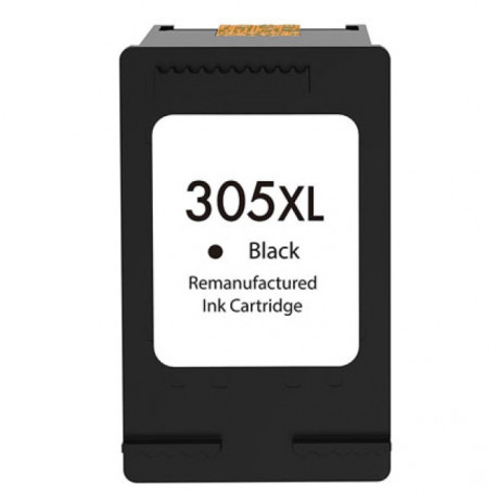Tinteiro HP 305XL Preto ( 3YM62AE / 3YM61AE ) Reman Mostra nivel de tinta