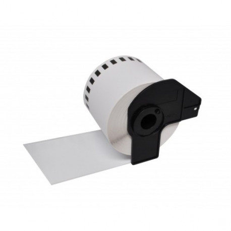 Etiquetas Compativeis Brother DK22246 Branca - 103mm x 30.48 metros Contínua Papel térmico