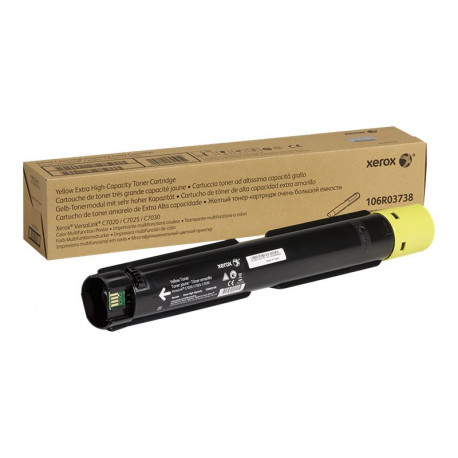 Toner original Xerox VersaLink C7020/C7025/C7030 amarelo - 106R03738