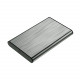 Caixa Externa Aisens ASE-2525GR 2,5" SATA I-II-III de 9,5 mm para USB 3.0/USB 3.1 GEN1 - cinza