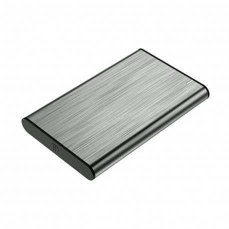 Caixa Externa Aisens ASE-2525GR 2,5" SATA I-II-III de 9,5 mm para USB 3.0/USB 3.1 GEN1 - cinza