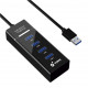 HUB USB Cromad USB 3.0 30cm 5 Gbps - 4 portas USB3.0 CR1119