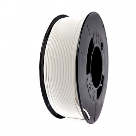 Filamento PETG 3D - Diâmetro 1,75mm - Bobina 1kg - Cor Branco