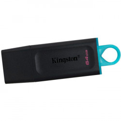PEN DRIVE KINGSTON 64GB DATATRAVELER EXODIA USB 3.2 - DTX ( TX CÓPIA PRIVADA INCLUÍDA )