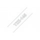 Fita Laminada Compatível Brother TZE-145 - 18mm x 8 metros Branco/Transparente