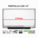 DISPLAY 14" PARA PORTATIL INSYS FULLHD 315MM 30 PINS
