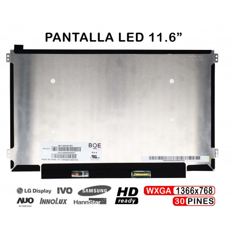 DISPLAY 11,6" PORTÁTIL INSYS M116NWR1 M116NWR1 R7