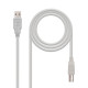 Cabo USB-A 2.0 para USB-B Impressora Macho / Macho 1.8 Metro OkTech OK-CUSB300
