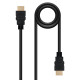 Cabo HDMI 1.5 Metros V1.4 Alta Velocidade 14+1 CCS - A/MA/M Cor Preto