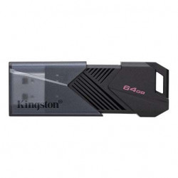 PEN KINGSTON 64GB DATATRAVELER EXODIA ONYX USB 3.2 TYPE A - DTXON/64 ( TX CÓPIA PRIVADA INCLUÍDA)