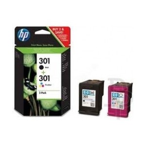 PACK HP 301 PRETO+301 CORES ORIGINAL- J3M81AE