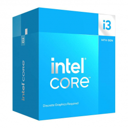 Intel Core i3-14100F (14ª Geração) "Raptor Lake Refresh" 4-Core 3.5GHz c/Turbo 4.7GHz 12MB Cache Skt1700