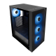 Caixa ATX Unyka Revelat Mesh Compact ARGB Vidro Temperado Preta