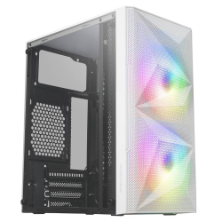 Caixa Micro-ATX Mars Gaming MC-ME Compact Tempered Glass Branca