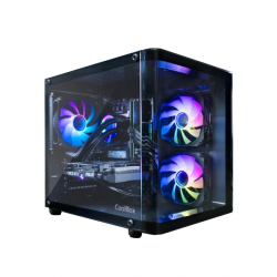 Caixa PC Gaming Coolbox Gm100 Vision Argb Microatx