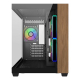 Cooler Master Elite 481 Wood Vidro Temperado Preto