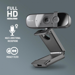 Webcam NGS XpressCam Full HD 1080p USB 2.0 - Microfone Integrado